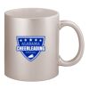 11oz Metallic Silver Mug Thumbnail