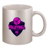 11oz Metallic Silver Mug Thumbnail