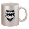 11oz Metallic Silver Mug Thumbnail