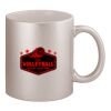 11oz Metallic Silver Mug Thumbnail