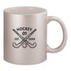 11oz Metallic Silver Mug Thumbnail