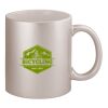 11oz Metallic Silver Mug Thumbnail