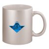 11oz Metallic Silver Mug Thumbnail