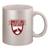 11oz Metallic Silver Mug Thumbnail