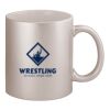 11oz Metallic Silver Mug Thumbnail