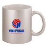11oz Metallic Silver Mug Thumbnail