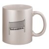 11oz Metallic Silver Mug Thumbnail