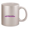 11oz Metallic Silver Mug Thumbnail