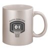 11oz Metallic Silver Mug Thumbnail
