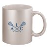 11oz Metallic Silver Mug Thumbnail