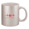 11oz Metallic Silver Mug Thumbnail