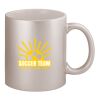 11oz Metallic Silver Mug Thumbnail
