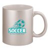 11oz Metallic Silver Mug Thumbnail