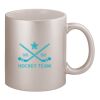 11oz Metallic Silver Mug Thumbnail