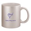 11oz Metallic Silver Mug Thumbnail