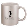 11oz Metallic Silver Mug Thumbnail