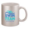 11oz Metallic Silver Mug Thumbnail