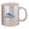 11oz Metallic Silver Mug Thumbnail