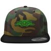Structured 6089 Flat Bill Snapback Hat Thumbnail