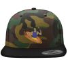 Structured 6089 Flat Bill Snapback Hat Thumbnail