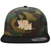 Structured 6089 Flat Bill Snapback Hat Thumbnail