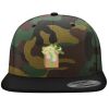 Structured 6089 Flat Bill Snapback Hat Thumbnail