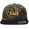 Structured 6089 Flat Bill Snapback Hat Thumbnail
