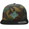 Structured 6089 Flat Bill Snapback Hat Thumbnail