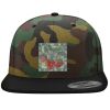 Structured 6089 Flat Bill Snapback Hat Thumbnail