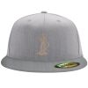 Flexfit 6210 Structured Flat Bill Fitted Hat Thumbnail