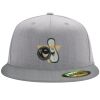 Flexfit 6210 Structured Flat Bill Fitted Hat Thumbnail