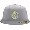 Flexfit 6210 Structured Flat Bill Fitted Hat Thumbnail