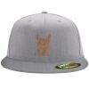 Flexfit 6210 Structured Flat Bill Fitted Hat Thumbnail