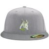 Flexfit 6210 Structured Flat Bill Fitted Hat Thumbnail
