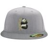 Flexfit 6210 Structured Flat Bill Fitted Hat Thumbnail