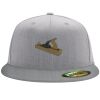 Flexfit 6210 Structured Flat Bill Fitted Hat Thumbnail