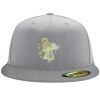 Flexfit 6210 Structured Flat Bill Fitted Hat Thumbnail