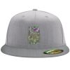 Flexfit 6210 Structured Flat Bill Fitted Hat Thumbnail