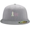 Flexfit 6210 Structured Flat Bill Fitted Hat Thumbnail