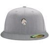 Flexfit 6210 Structured Flat Bill Fitted Hat Thumbnail
