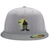 Flexfit 6210 Structured Flat Bill Fitted Hat Thumbnail