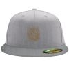 Flexfit 6210 Structured Flat Bill Fitted Hat Thumbnail