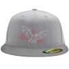 Flexfit 6210 Structured Flat Bill Fitted Hat Thumbnail