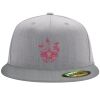 Flexfit 6210 Structured Flat Bill Fitted Hat Thumbnail