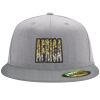 Flexfit 6210 Structured Flat Bill Fitted Hat Thumbnail