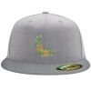 Flexfit 6210 Structured Flat Bill Fitted Hat Thumbnail