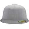 Flexfit 6210 Structured Flat Bill Fitted Hat Thumbnail