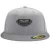 Flexfit 6210 Structured Flat Bill Fitted Hat Thumbnail
