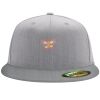 Flexfit 6210 Structured Flat Bill Fitted Hat Thumbnail