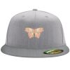 Flexfit 6210 Structured Flat Bill Fitted Hat Thumbnail